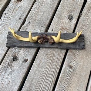 Faux antler  farm cabin hunting wall hanger